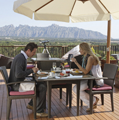 Hotel Room Terrace Can Bonastre Vineyard Hotel