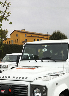 Land Rover Event at Can Bonastre Wine Resort